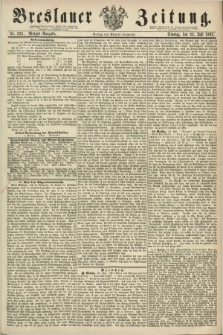 Breslauer Zeitung. 1862, Nr. 335 (22 Juli) - Morgen-Ausgabe + dod.