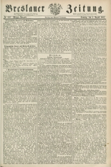 Breslauer Zeitung. 1862, Nr. 357 (3 August) - Morgen-Ausgabe + dod.