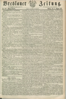Breslauer Zeitung. 1862, Nr. 370 (11 August) - Mittag-Ausgabe