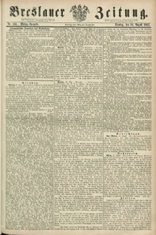 Breslauer Zeitung. 1862, Nr. 396 (26 August) - Mittag-Ausgabe