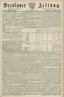 Breslauer Zeitung. 1862, Nr. 407 (2 September) - Morgen-Ausgabe + dod.