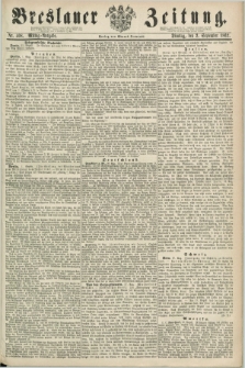 Breslauer Zeitung. 1862, Nr. 408 (2 September) - Mittag-Ausgabe
