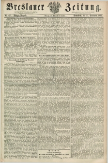 Breslauer Zeitung. 1862, Nr. 427 (13 September) - Morgen-Ausgabe + dod.