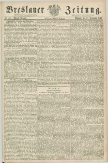 Breslauer Zeitung. 1862, Nr. 433 (17 September) - Morgen-Ausgabe + dod.