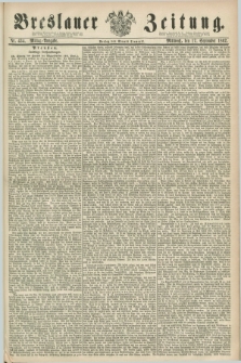 Breslauer Zeitung. 1862, Nr. 434 (17 September) - Mittag-Ausgabe