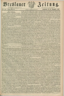 Breslauer Zeitung. 1862, Nr. 440 (20 September) - Mittag-Ausgabe