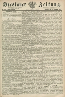 Breslauer Zeitung. 1862, Nr. 446 (24 September) - Mittag-Ausgabe
