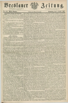 Breslauer Zeitung. 1862, Nr. 472 (9 October) - Mittag-Ausgabe