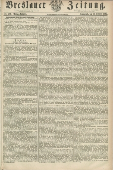 Breslauer Zeitung. 1862, Nr. 476 (11 October) - Mittag-Ausgabe