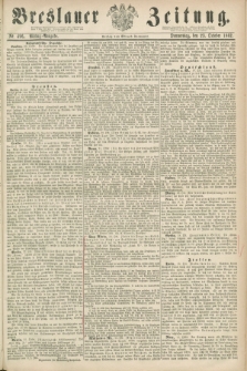 Breslauer Zeitung. 1862, Nr. 496 (23 October) - Mittag-Ausgabe