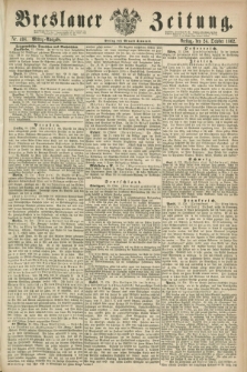 Breslauer Zeitung. 1862, Nr. 498 (24 October) - Mittag-Ausgabe