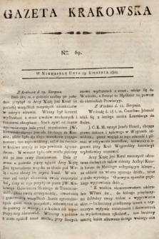 Gazeta Krakowska. 1802, nr 69