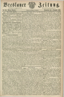 Breslauer Zeitung. 1862, Nr. 523 (8 November) - Morgen-Ausgabe + dod.