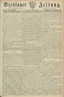 Breslauer Zeitung. 1862, Nr. 530 (12 November) - Mittag-Ausgabe
