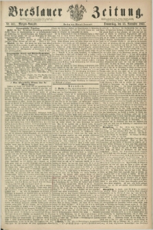 Breslauer Zeitung. 1862, Nr. 531 (13 November) - Morgen-Ausgabe + dod.