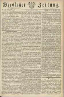 Breslauer Zeitung. 1862, Nr. 539 (18 November) - Morgen-Ausgabe + dod.