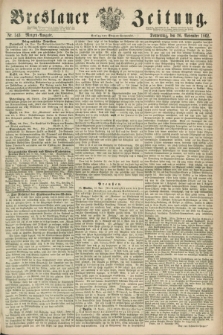 Breslauer Zeitung. 1862, Nr. 543 (20 November) - Morgen-Ausgabe + dod.