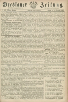 Breslauer Zeitung. 1862, Nr. 545 (21 November) - Morgen-Ausgabe + dod.