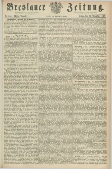 Breslauer Zeitung. 1862, Nr. 546 (21 November) - Mittag-Ausgabe