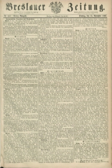 Breslauer Zeitung. 1862, Nr. 552 (25 November) - Mittag-Ausgabe