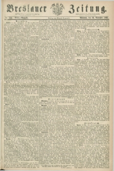 Breslauer Zeitung. 1862, Nr. 554 (26 November) - Mittag-Ausgabe