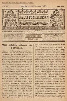 Gazeta Podhalańska. 1930, nr 23