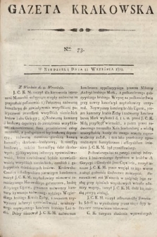 Gazeta Krakowska. 1802, nr 73