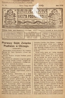 Gazeta Podhalańska. 1930, nr 30