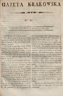 Gazeta Krakowska. 1802, nr 81
