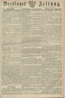 Breslauer Zeitung. Jg.44, Nr. 24 (15 Januar 1863) - Mittag-Ausgabe