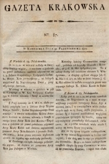 Gazeta Krakowska. 1802, nr 87