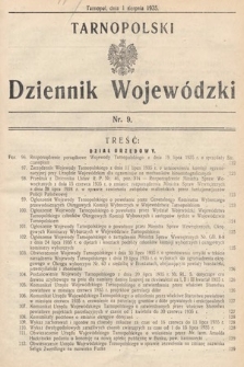 Tarnopolski Dziennik Wojewódzki. 1935, nr 9