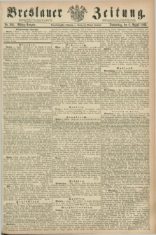 Breslauer Zeitung. Jg.44, Nr. 362 (6 August 1863) - Mittag-Ausgabe