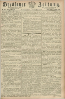 Breslauer Zeitung. Jg.44, Nr. 387 (21 August 1863) - Morgen-Ausgabe + dod.