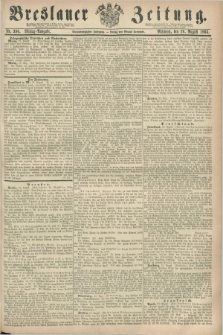 Breslauer Zeitung. Jg.44, Nr. 396 (26 August 1863) - Mittag-Ausgabe