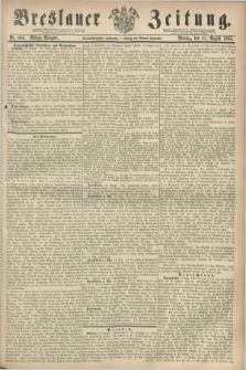 Breslauer Zeitung. Jg.44, Nr. 404 (31 August 1863) - Mittag-Ausgabe