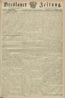 Breslauer Zeitung. Jg.44, Nr. 422 (10 September 1863) - Mittag-Ausgabe