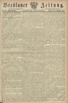 Breslauer Zeitung. Jg.44, Nr. 424 (11 September 1863) - Mittag-Ausgabe