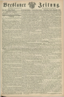 Breslauer Zeitung. Jg.44, Nr. 446 (24 September 1863) - Mittag-Ausgabe