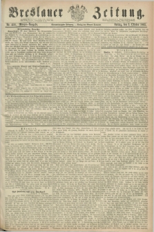 Breslauer Zeitung. Jg.44, Nr. 459 (2 October 1863) - Morgen-Ausgabe + dod.