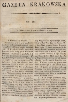 Gazeta Krakowska. 1802, nr 101