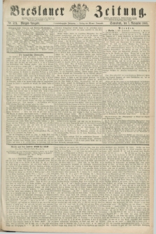 Breslauer Zeitung. Jg.44, Nr. 521 (7 November 1863) - Morgen-Ausgabe + dod.