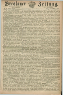 Breslauer Zeitung. Jg.45, Nr. 72 (12 Februar 1864) - Mittag-Ausgabe