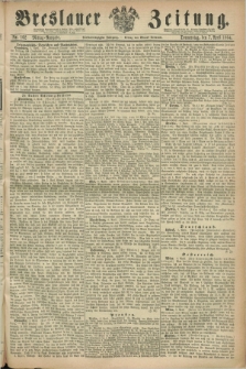 Breslauer Zeitung. Jg.45, Nr. 162 (7 April 1864) - Mittag-Ausgabe