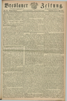 Breslauer Zeitung. Jg.45, Nr. 279 (18 Juni 1864) - Morgen-Ausgabe + dod.