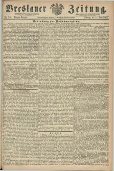 Breslauer Zeitung. Jg.45, Nr. 283 (21 Juni 1864) - Morgen-Ausgabe + dod.