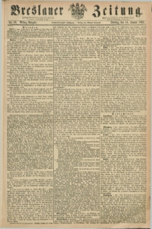 Breslauer Zeitung. Jg.46, Nr. 16 (10 Januar 1865) - Mittag-Ausgabe