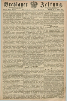 Breslauer Zeitung. Jg.46, Nr. 18 (11 Januar 1865) - Mittag-Ausgabe
