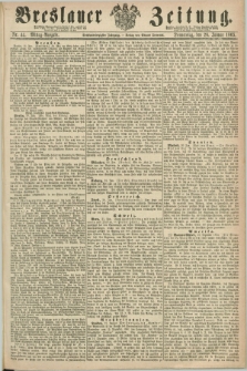 Breslauer Zeitung. Jg.46, Nr. 44 (26 Januar 1865) - Mittag-Ausgabe