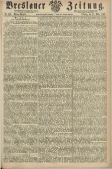 Breslauer Zeitung. Jg.46, Nr. 136 (21 März 1865) - Mittag-Ausgabe